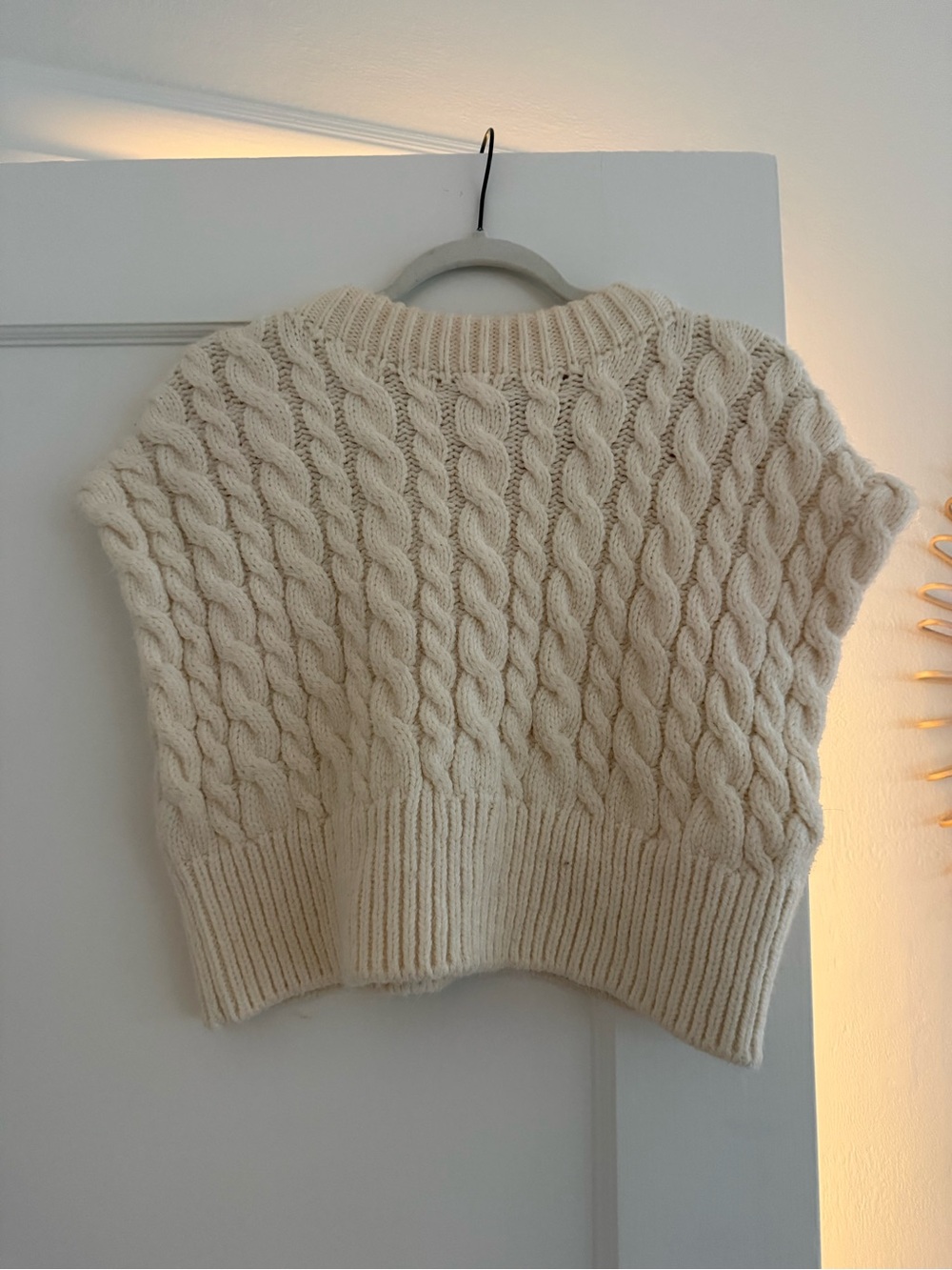 Zara Cableknit Pullover Sweater